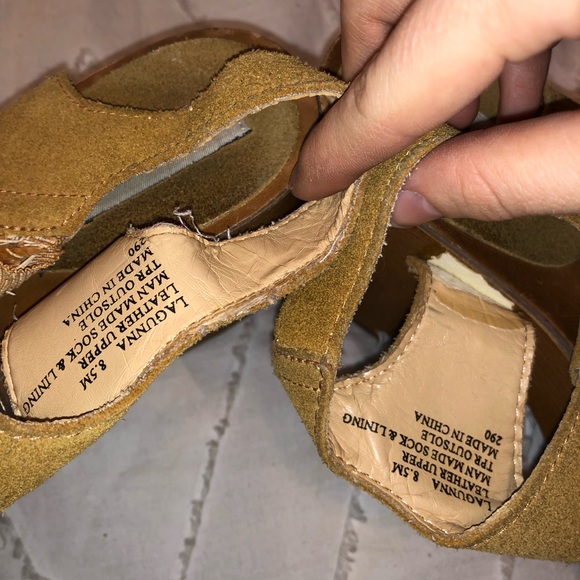 Steve Madden Wooden Platform Shoes - Picture 4 of 5